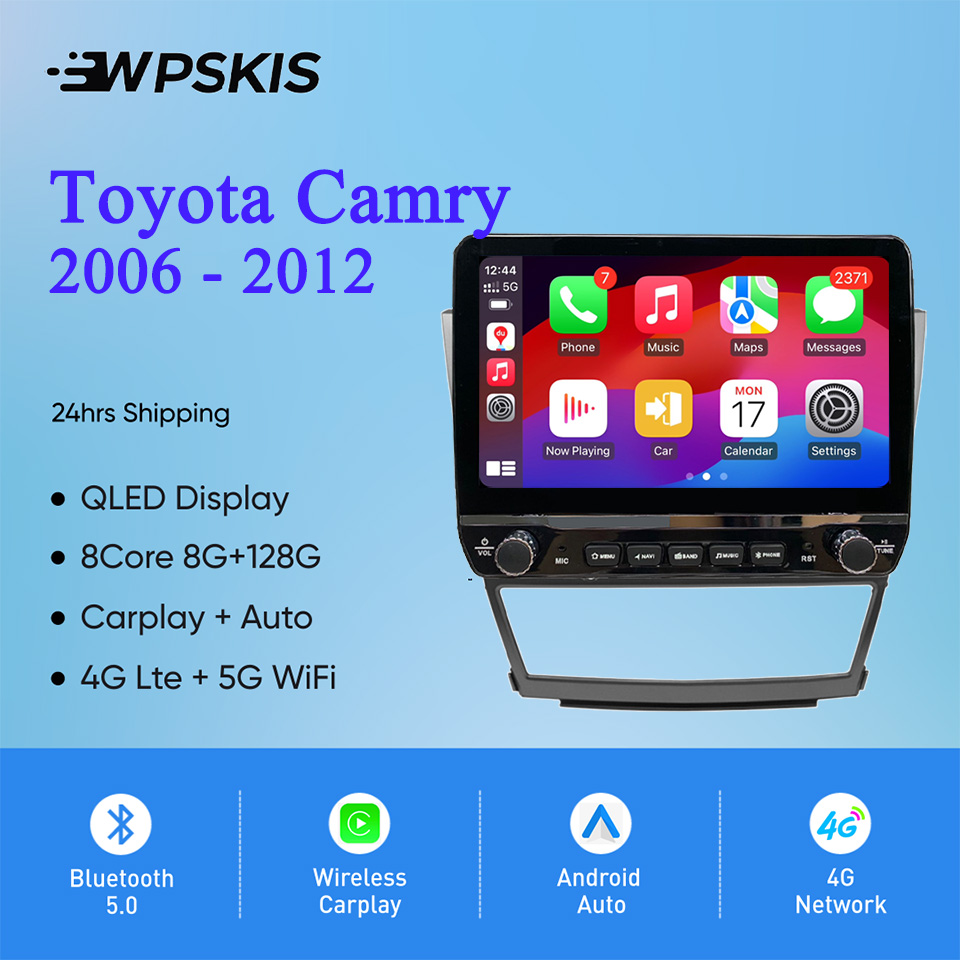 Audio Music To Text - Radio samochodowe stereo do Toyota Camry