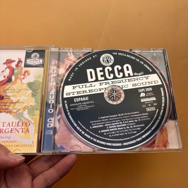 Audio Music Hip Hop - Hiszpańska Rapsodia Muzyka CD Pop R&B