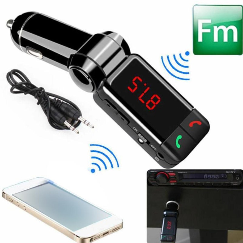 Audio Music Mp3 - BC06 Samochodowy zestaw samochodowy z nadajnikiem
