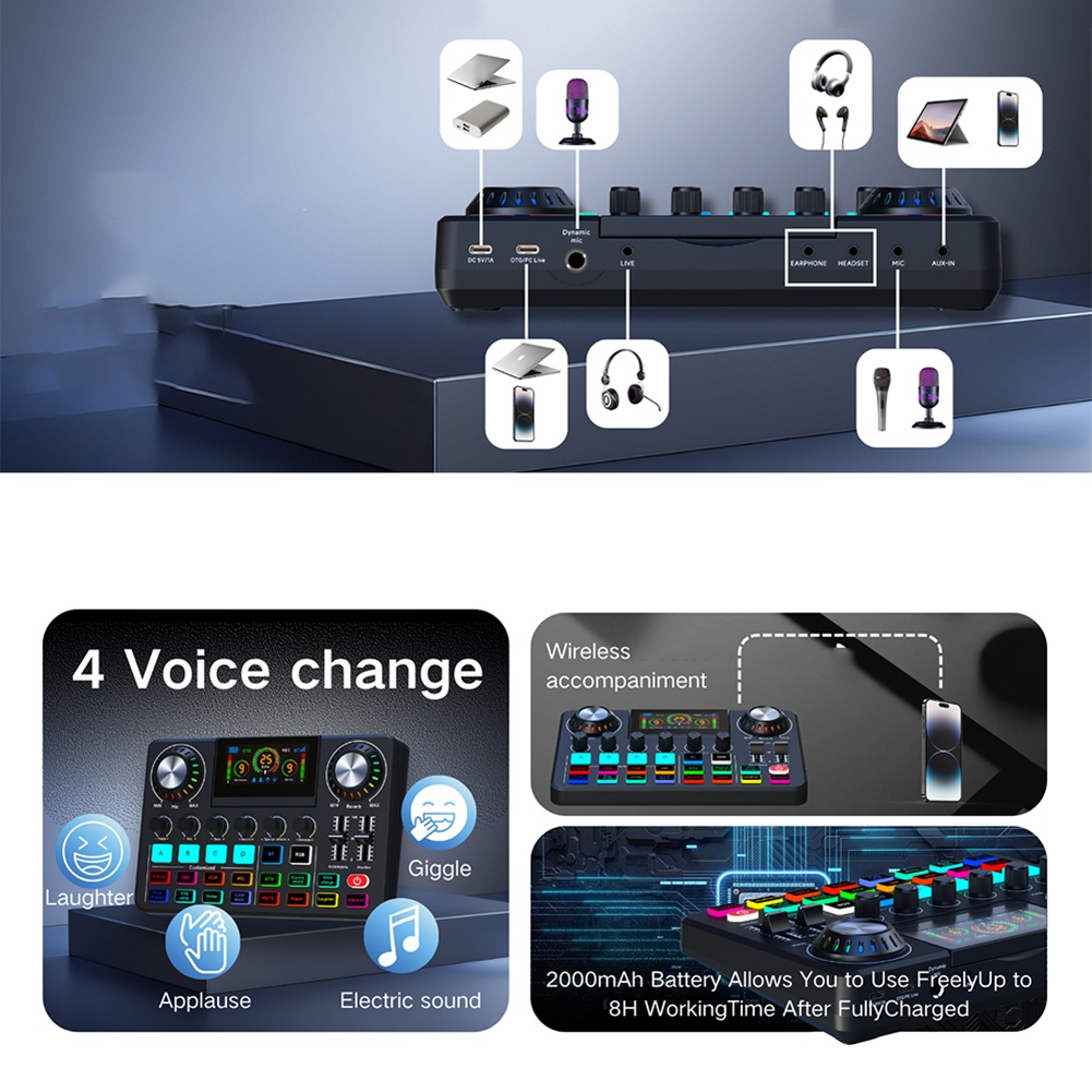 Audio Music Changer - Mikser audio ABYA, karta dźwiękowa do