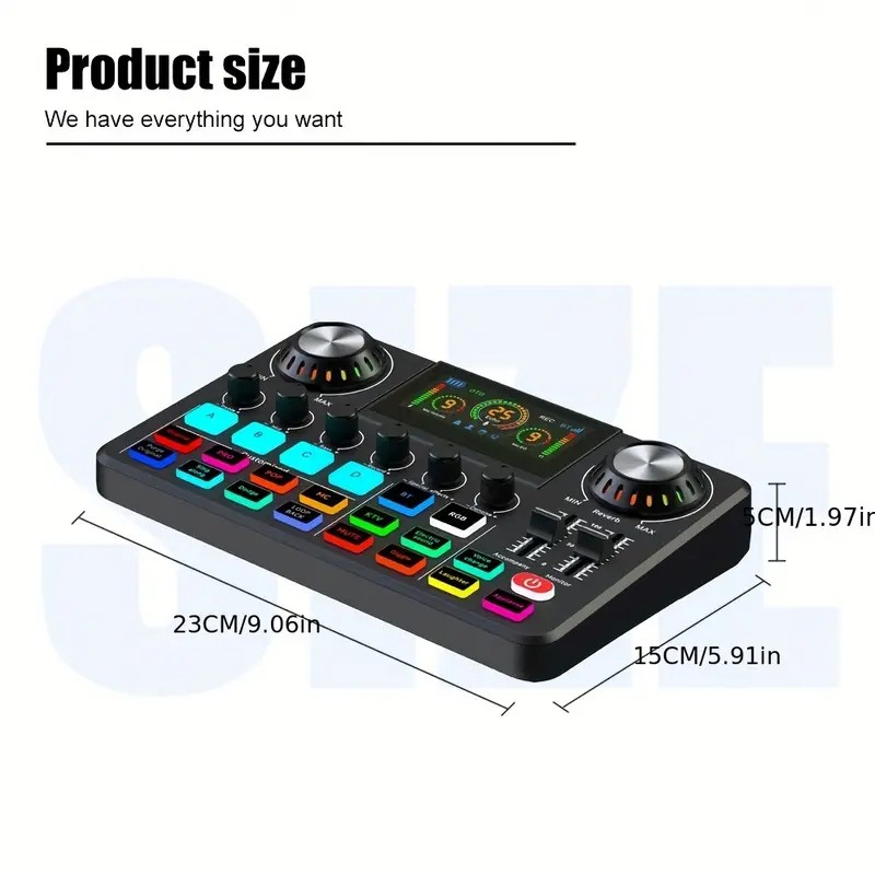 Audio Music Changer - Mikser audio, karta dźwiękowa do występów