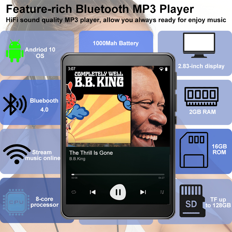 Download Audio Music Player - Odtwarzacz MP3 WiFi Android 10 Spotify