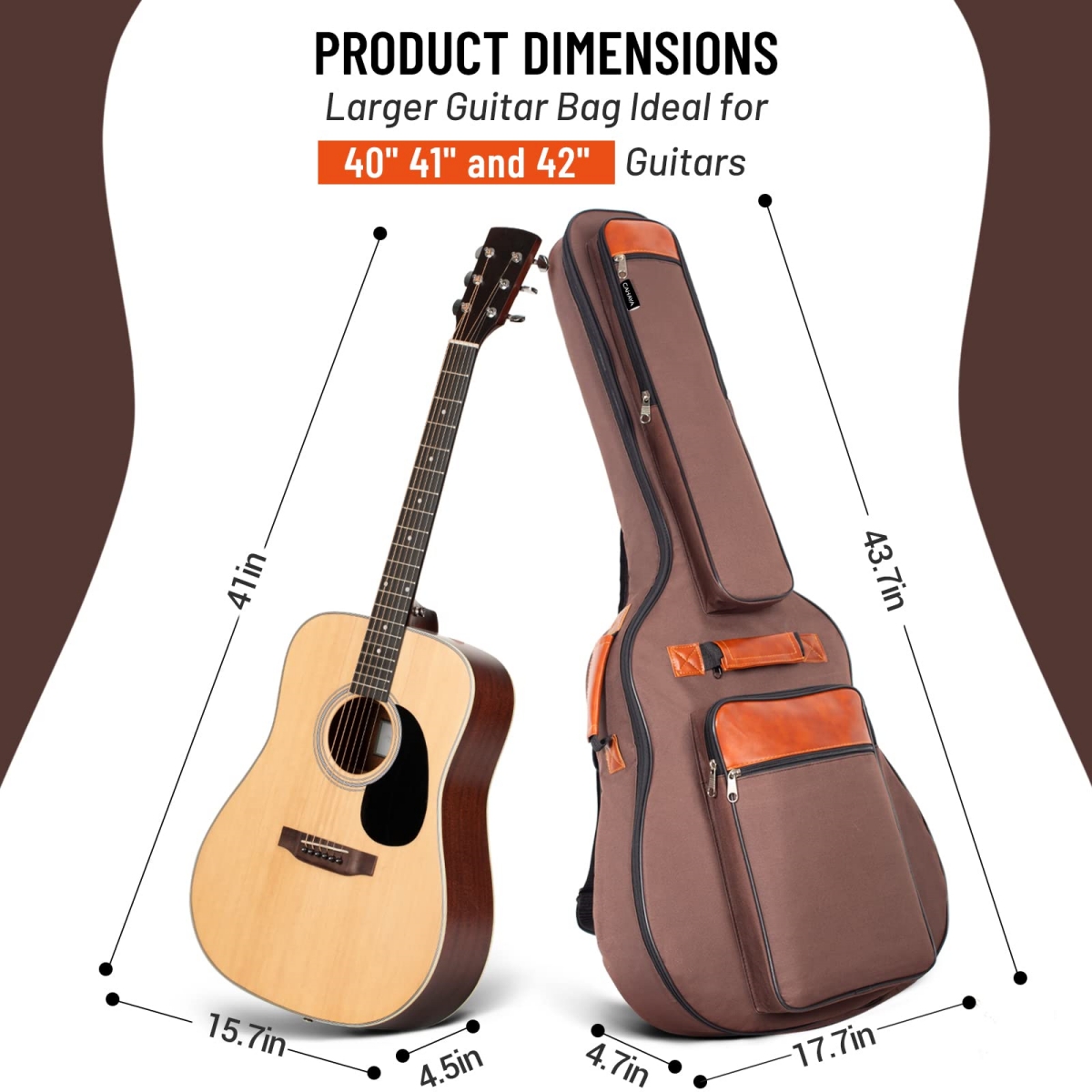 Torba na gitarę akustyczną Miw – Guitar Strap Padded recenzja i cena