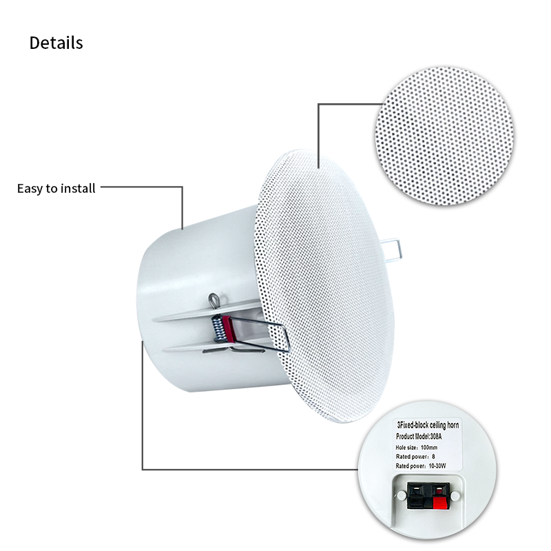 3-calowy 8-omowy System głośni – Audio Music Background Free recenzja i cena