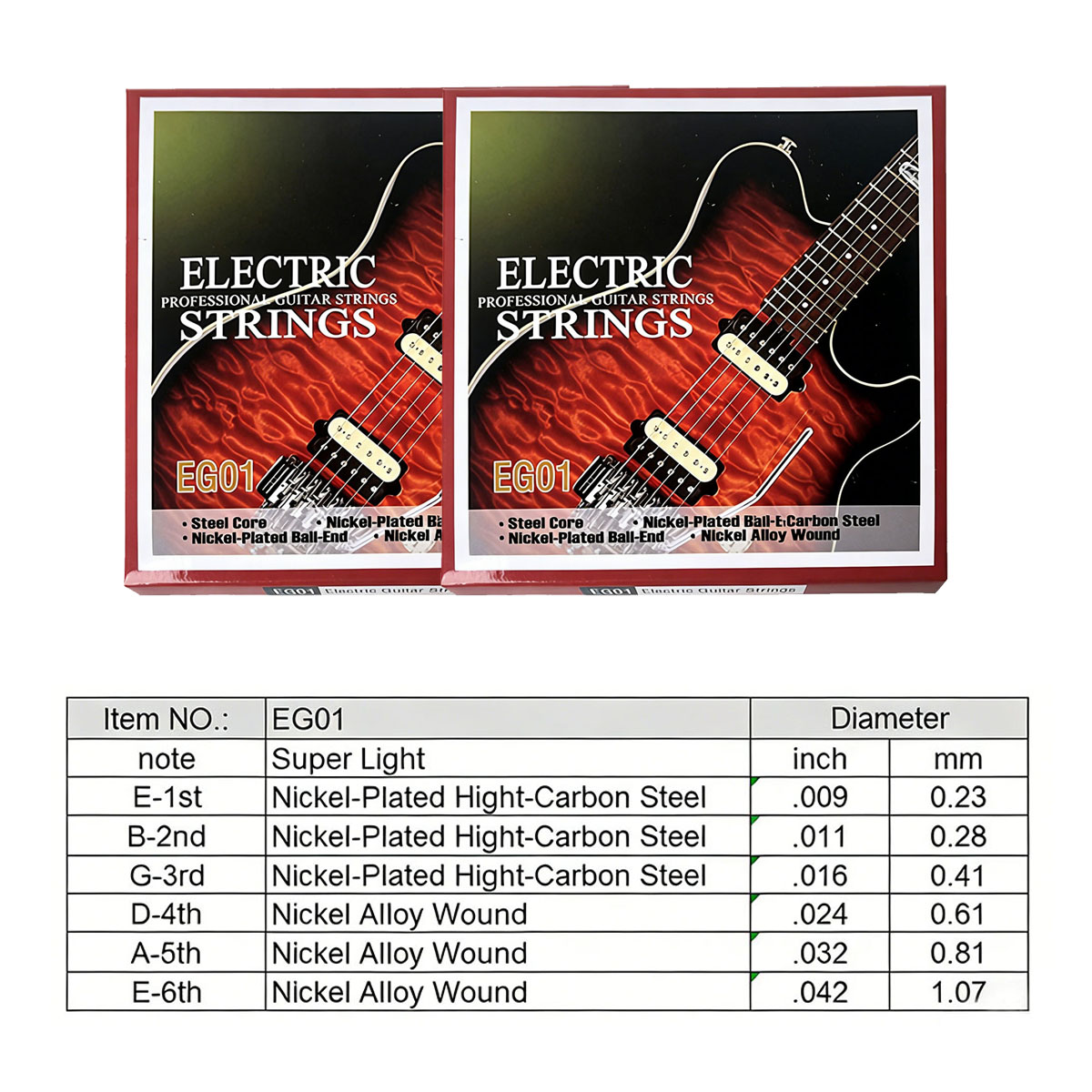 Miwayer 1 Zestaw Strun do Gita – Electric Guitar Pick Pack recenzja i cena