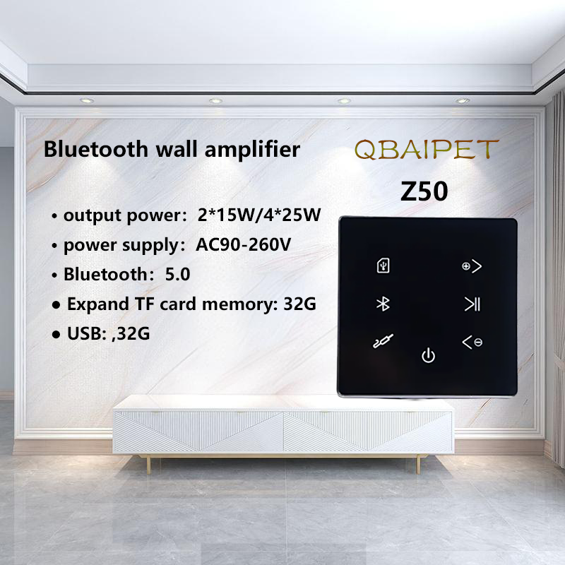 Wzmacniacz ścienny Bluetooth S – Audio Music Background Free recenzja i cena