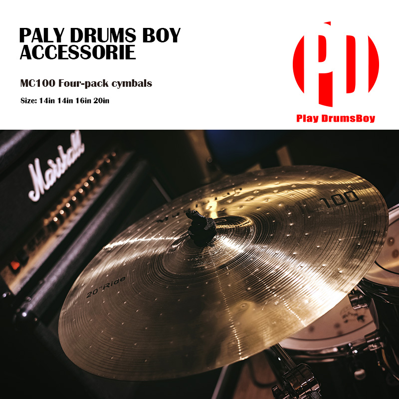 Zestaw talerzy PD Mc100 Bronze – Cymbal Hi Hat recenzja i cena
