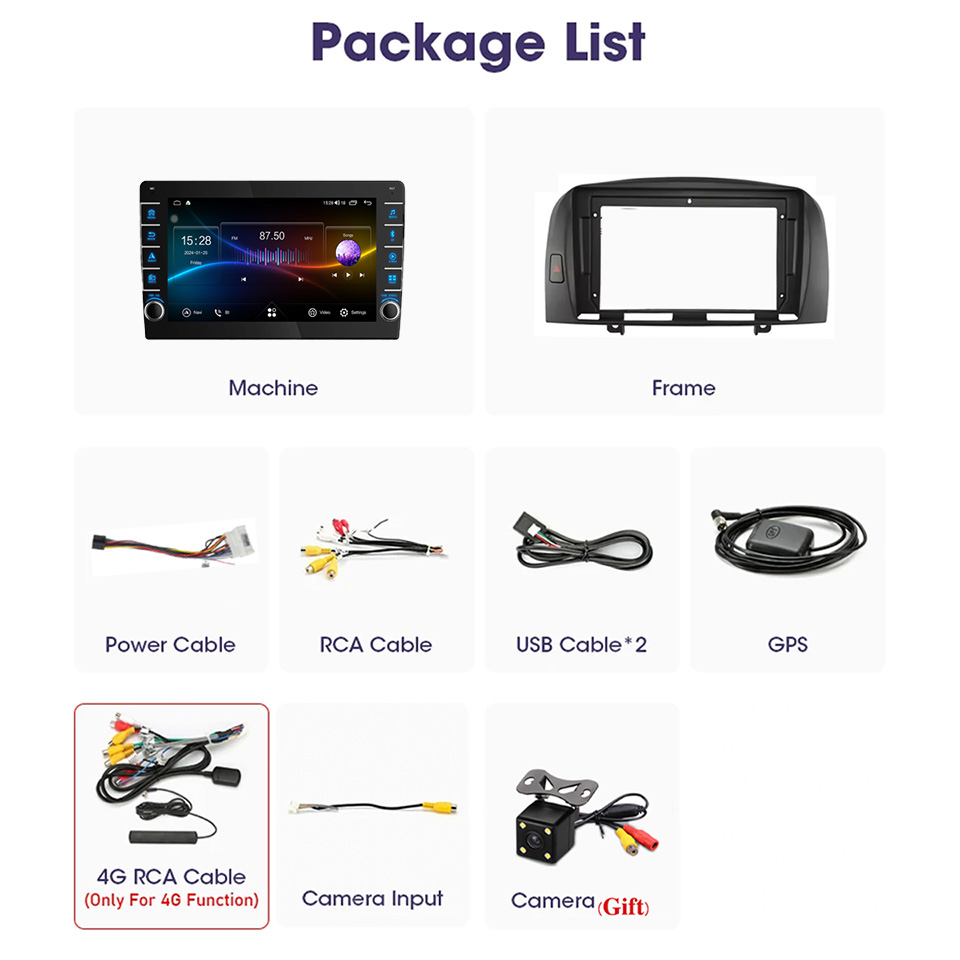 Radio samochodowe 8G Ram 128GB – Audio Music To Text recenzja i cena