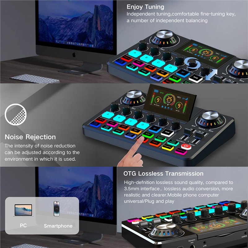 ABLB-Audio Mixer, karta dźwięk – Audio Music Changer recenzja i cena