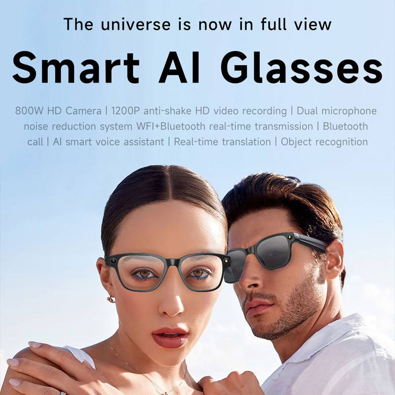 Inteligentne okulary AI z 8-me – Audio Music Video recenzja i cena