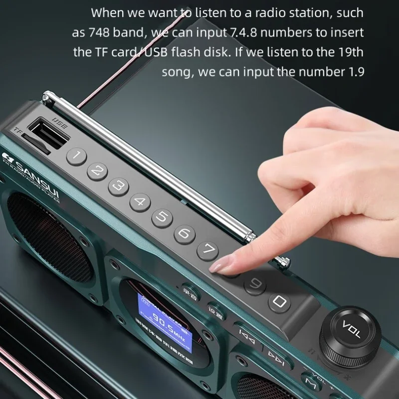 Przenośne radio F28 FM Jakość  – Apple Music Audio Quality recenzja i cena