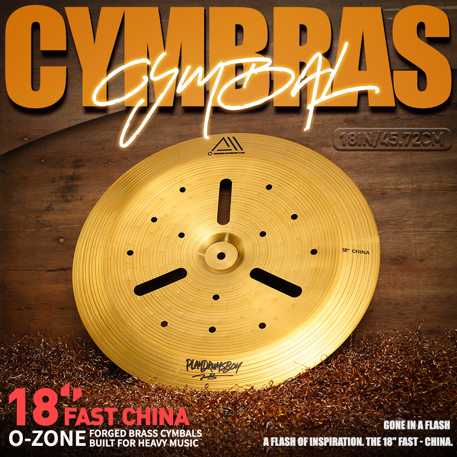 Zestaw talerzy PD Mc100 Bronze – Cymbal Hi Hat recenzja i cena