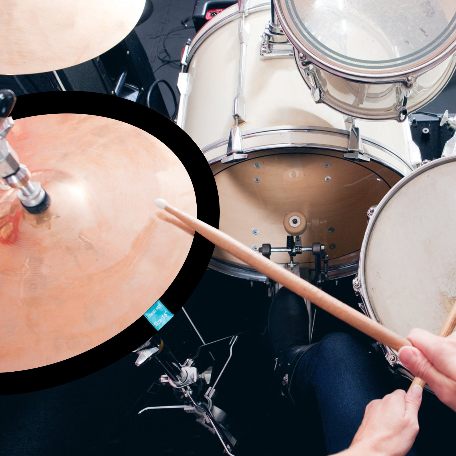 4 szt. Tłumiki do talerzy, pro – Cymbal Hi Hat recenzja i cena